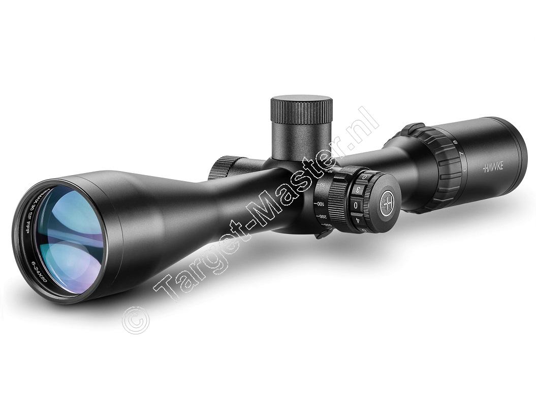 Hawke AIRMAX 30 FFP SF 6-24x50 Rifle Scope reticle AMX IR